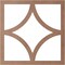 Ekena Millwork Statesman Wood Fretwork Pierced Ceiling Medallion, Wood (Paint Grade), 26"OD x 16 5/8"ID x 3/8"T CMWP26X26X0375STMF - alternate 4
